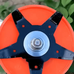 Combo Desmalezador 💪2 Cuchillas Desbrozadoras + 1 Máscara de Seguridad