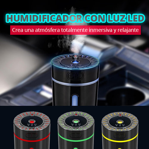 Humidificador con luz LED