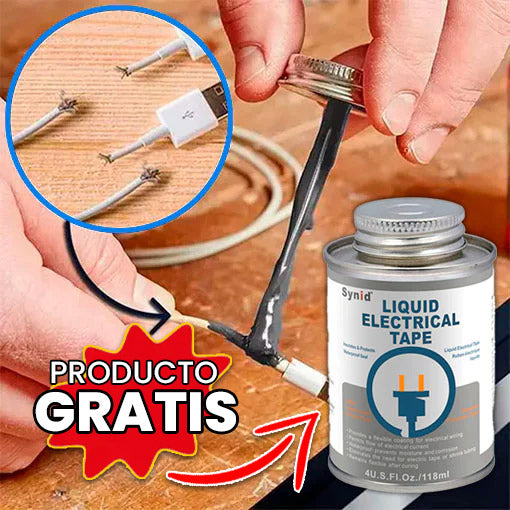 PELA CABLES + CINTA LÍQUIDA GRATIS 🎁😱 ¡Pelar, aislar y listo!