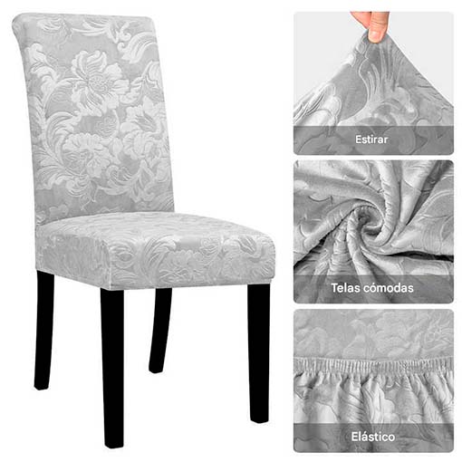 PROTECTORES PARA SILLAS TEXTURIZADOS ¡Pague 4 y lleve 6 unidades! 🤩🪑