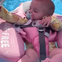 Flotador con carpa + juego de playa GRATIS 👶😍💦