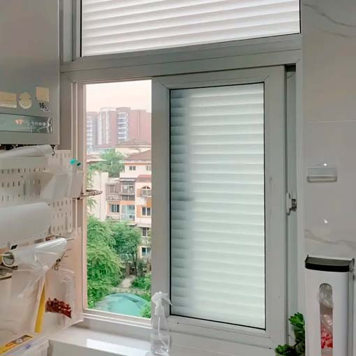 ADHESIVO PARA PRIVACIDAD VENTANA 😱🤩 ¡Rollo x 5 metros!