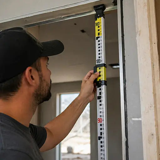 Estadal telescópico profesional 5M 📏👷🏼‍♂️