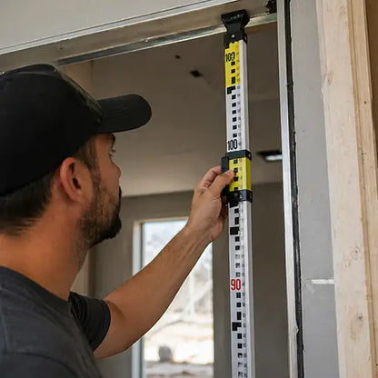 Estadal telescópico profesional 5M 📏👷🏼‍♂️