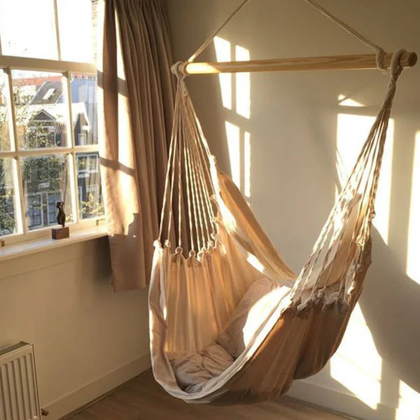 Hamaca silla + 2 cojines ¡GRATIS! 🎁