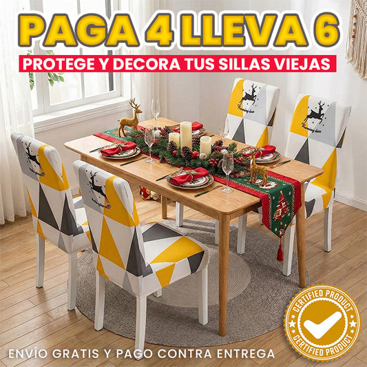 6 PROTECTORES PARA SILLA DECORATIVOS 😱🤩