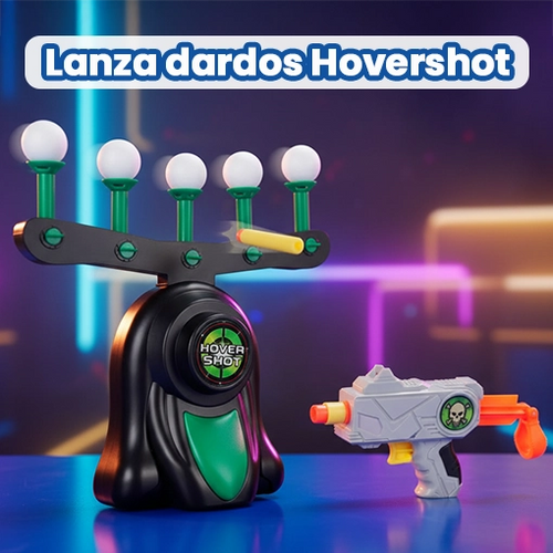 LANZA DARDOS HOVERSHOT 🎯🔫