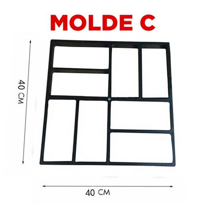 Molde Para Concreto🪨👷‍♂️