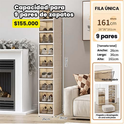 Organizador de zapatos plegable