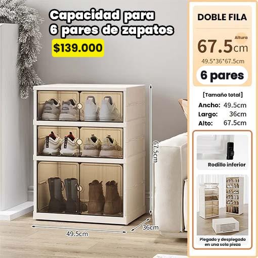 Organizador de zapatos plegable