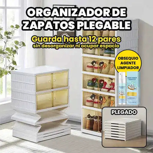 Organizador de zapatos plegable
