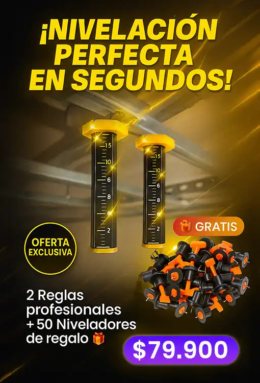 REGLAS PARA NIVELACIÓN DE BALDOSAS Y CIELO RASO 🤩🔥
