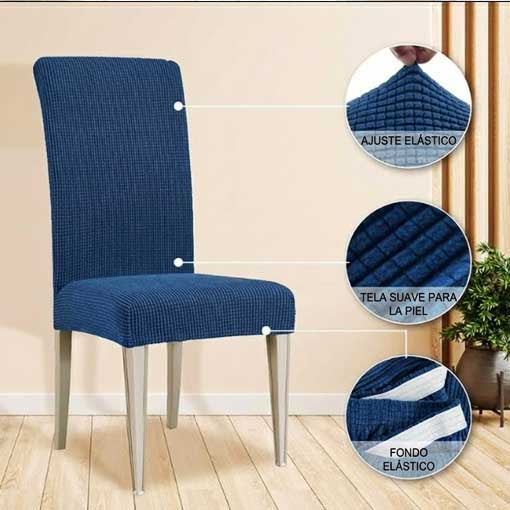 Lleva 4 Protectores para sillas Azules + 4 Amarillos GRATIS 🪑 🤩